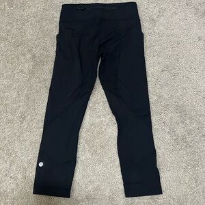 Lululemon speed training leggings with pockets 21”
